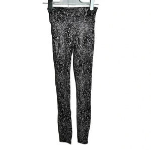 SPANX jeanish snake skin leggings size extra small xs